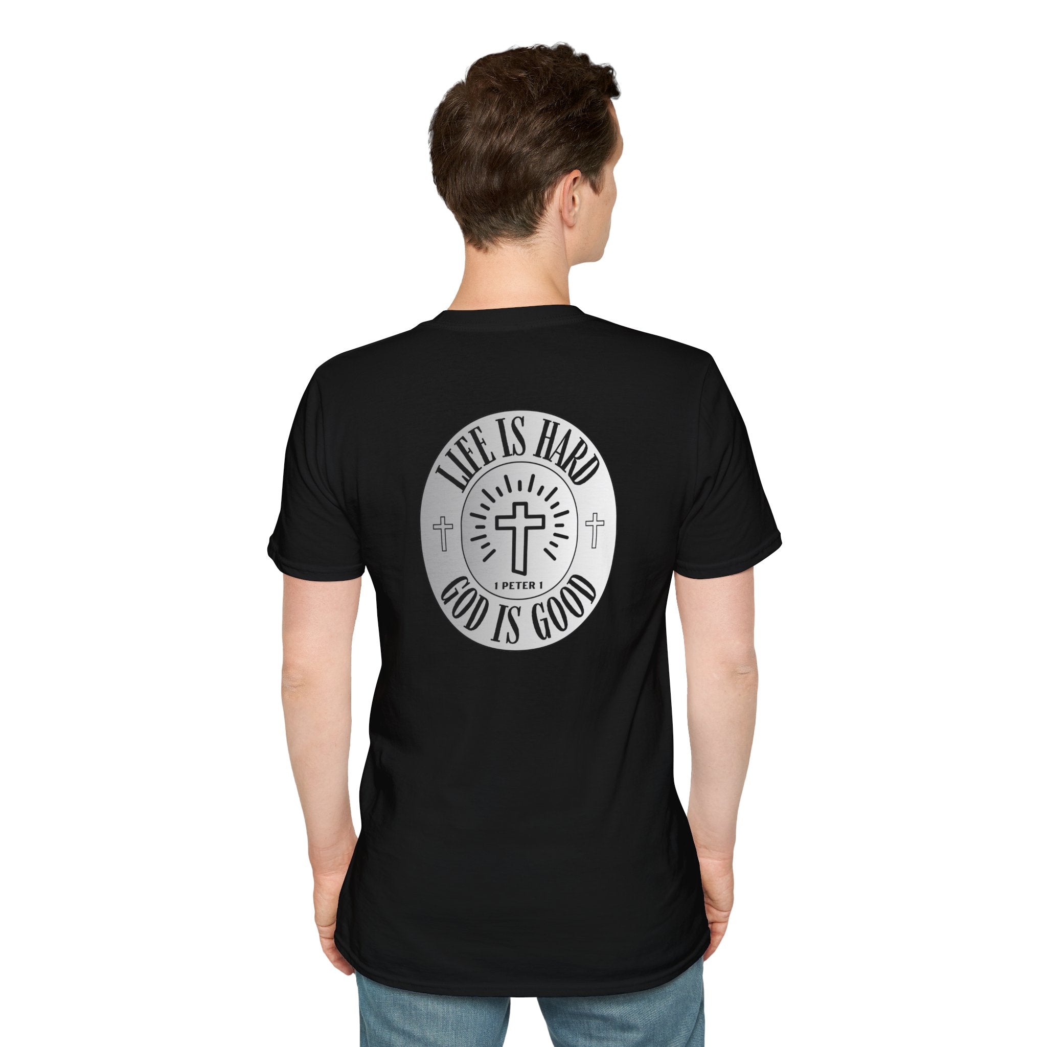 Life is Hard God is Good Tee, Christian Apparel