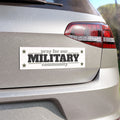 Pray for Our Military Community Car Magnet
