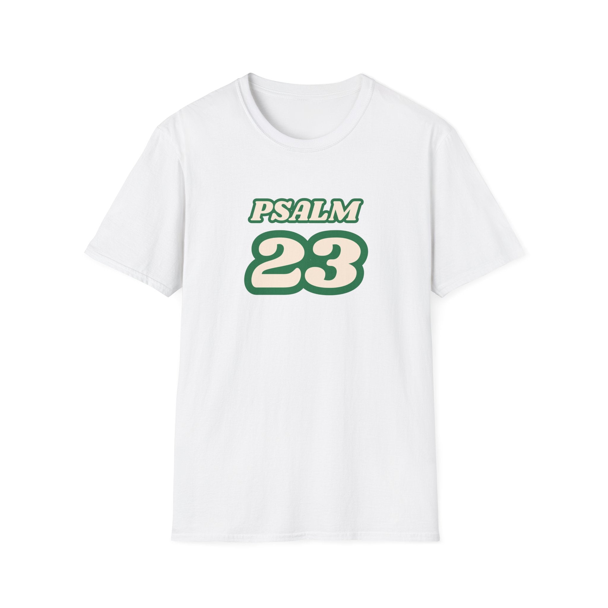 Psalm 23 T-Shirt — Retro Green