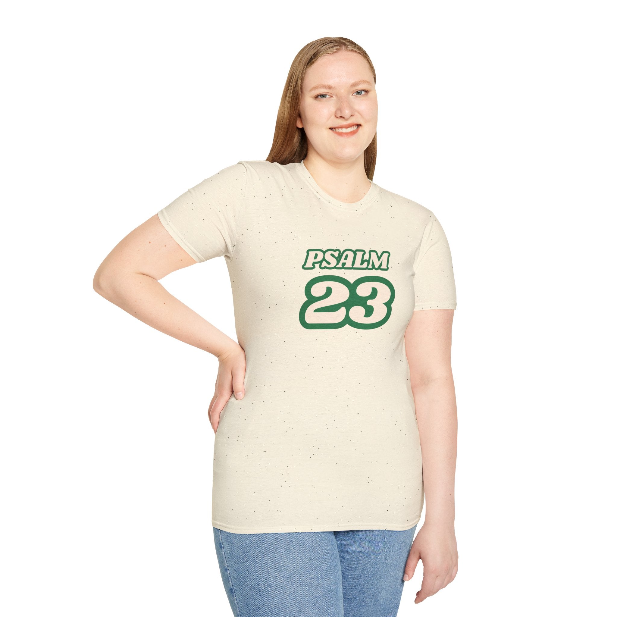 Psalm 23 T-Shirt — Retro Green