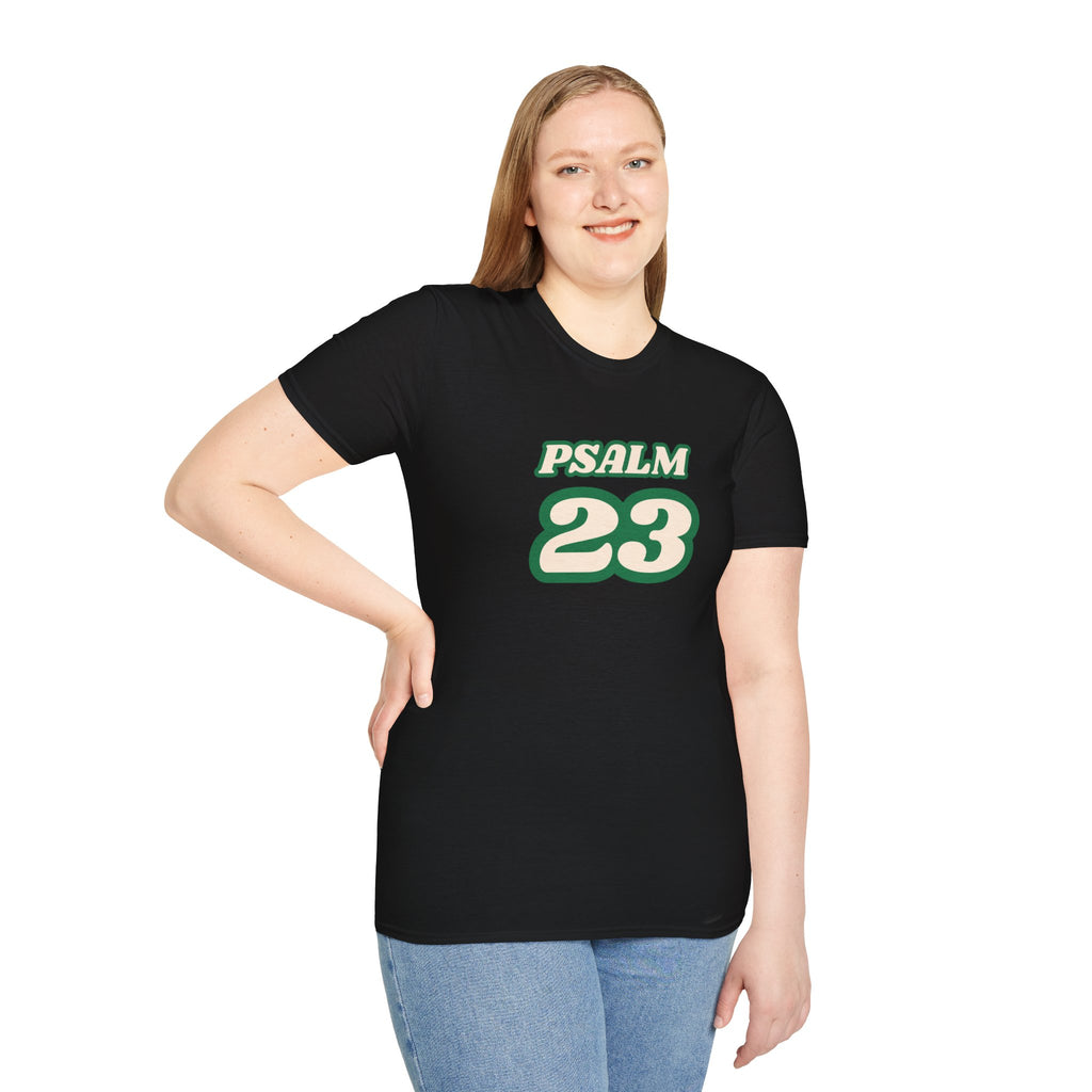 Psalm 23 T-Shirt — Retro Green