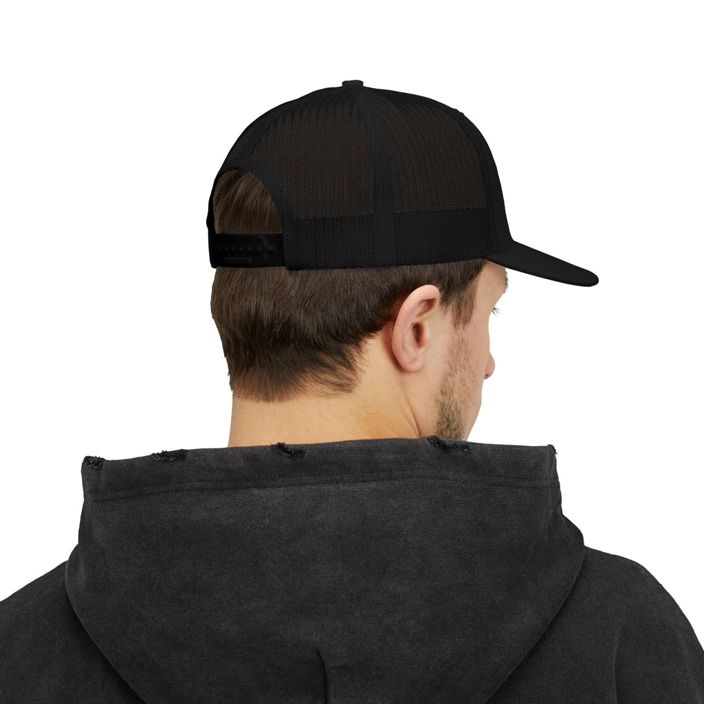 Send Me  — Embroidered Snapback Mesh Trucker Hat