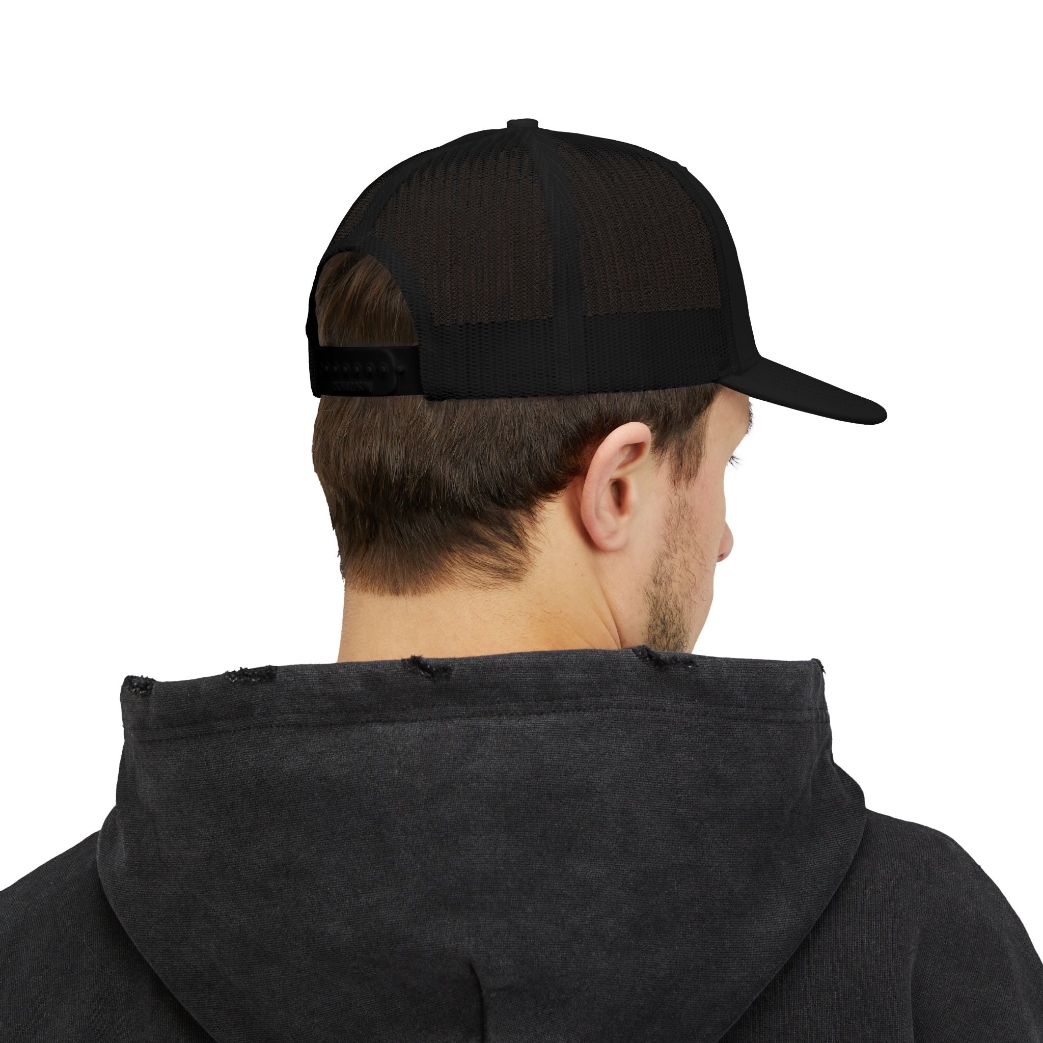 Send Me  — Embroidered Snapback Mesh Trucker Hat
