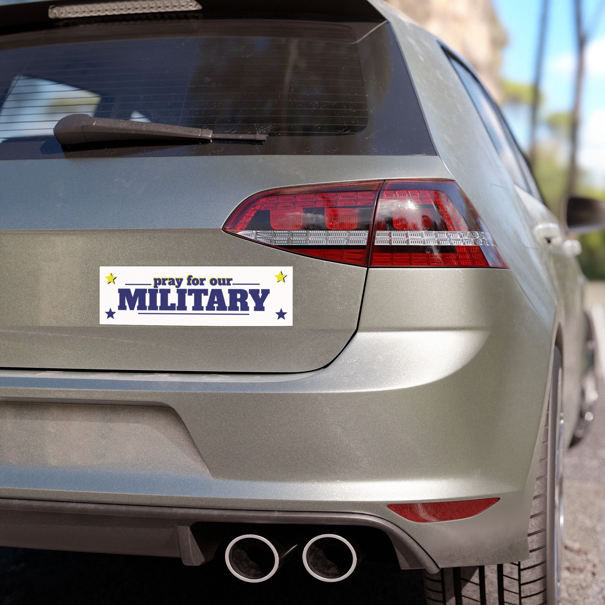 Pray for Our Military Car Magnet