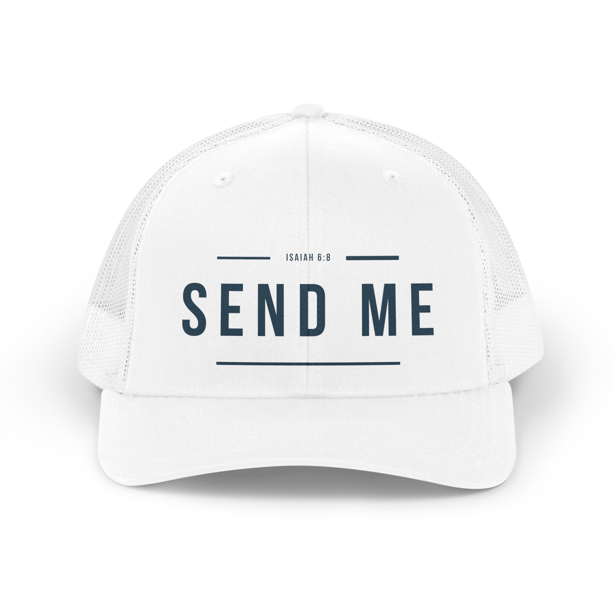 Send Me Trucker Hat — Vintage Retro Mesh Cap