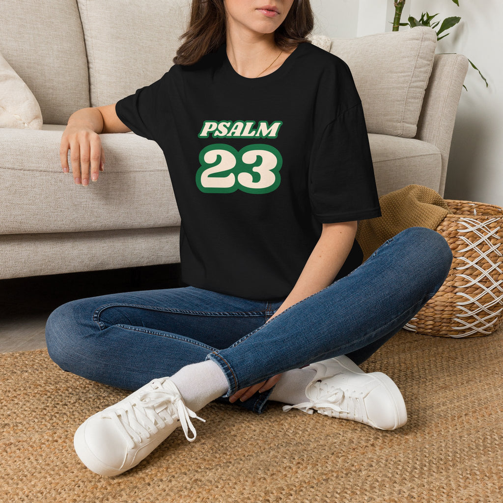 Psalm 23 T-Shirt — Retro Green