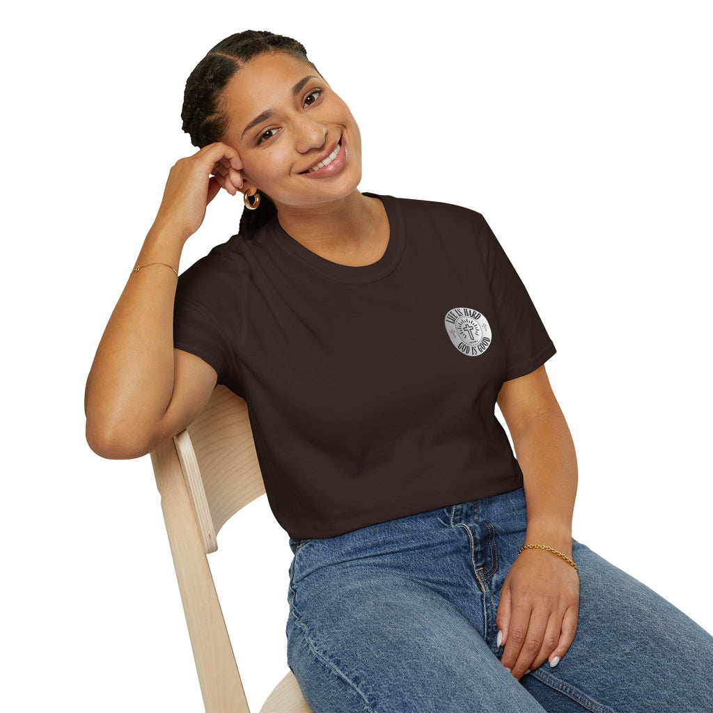 Life is Hard God is Good Tee, Christian Apparel