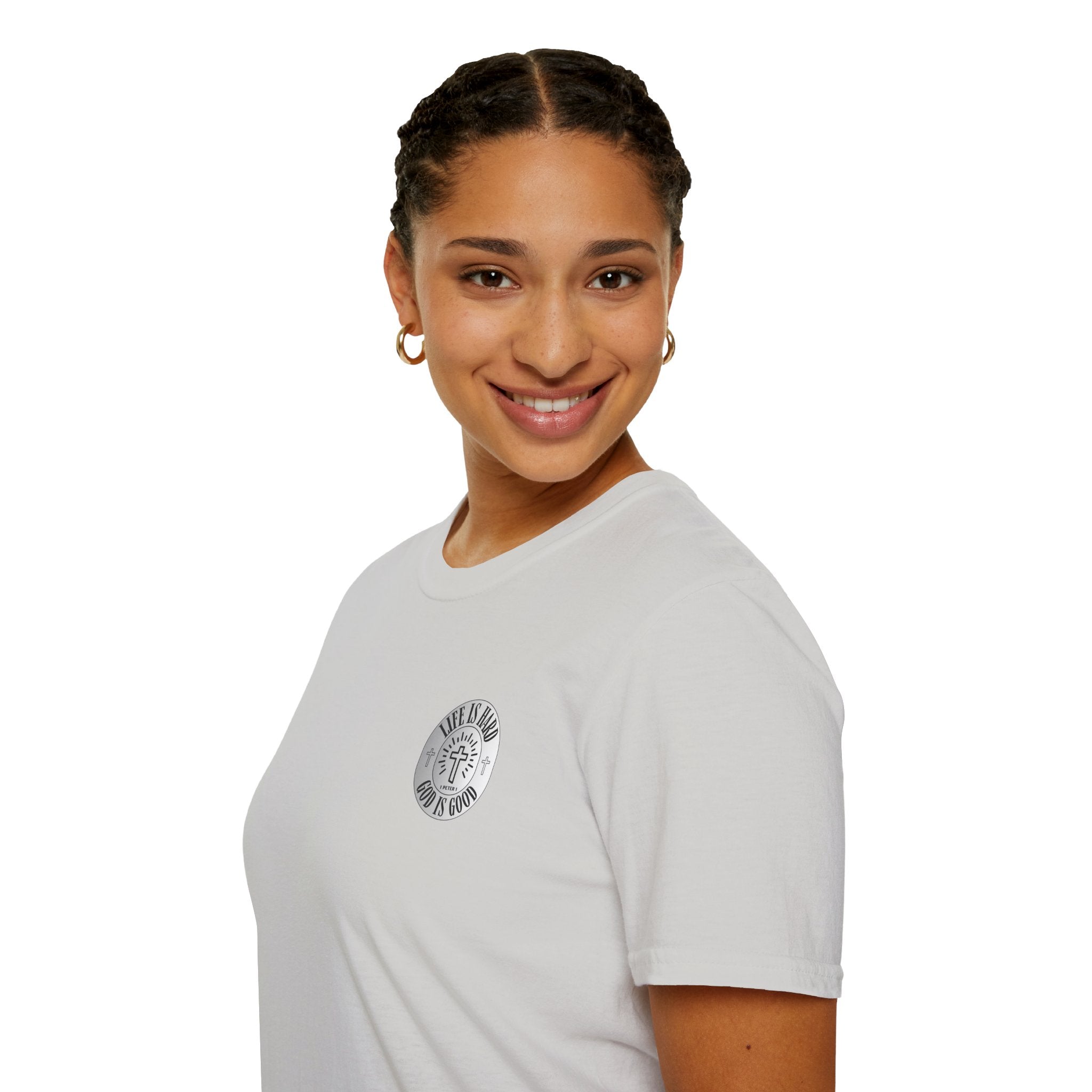 Life is Hard God is Good Tee, Christian Apparel