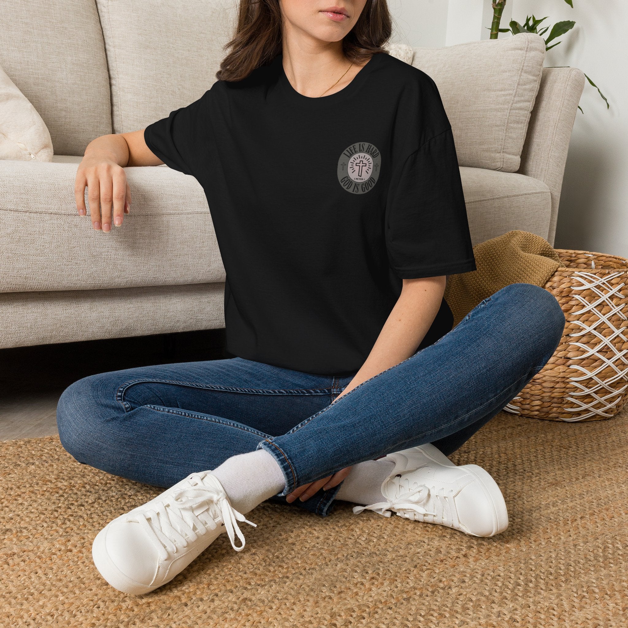 Life is Hard God is Good - - unisex t-shirt