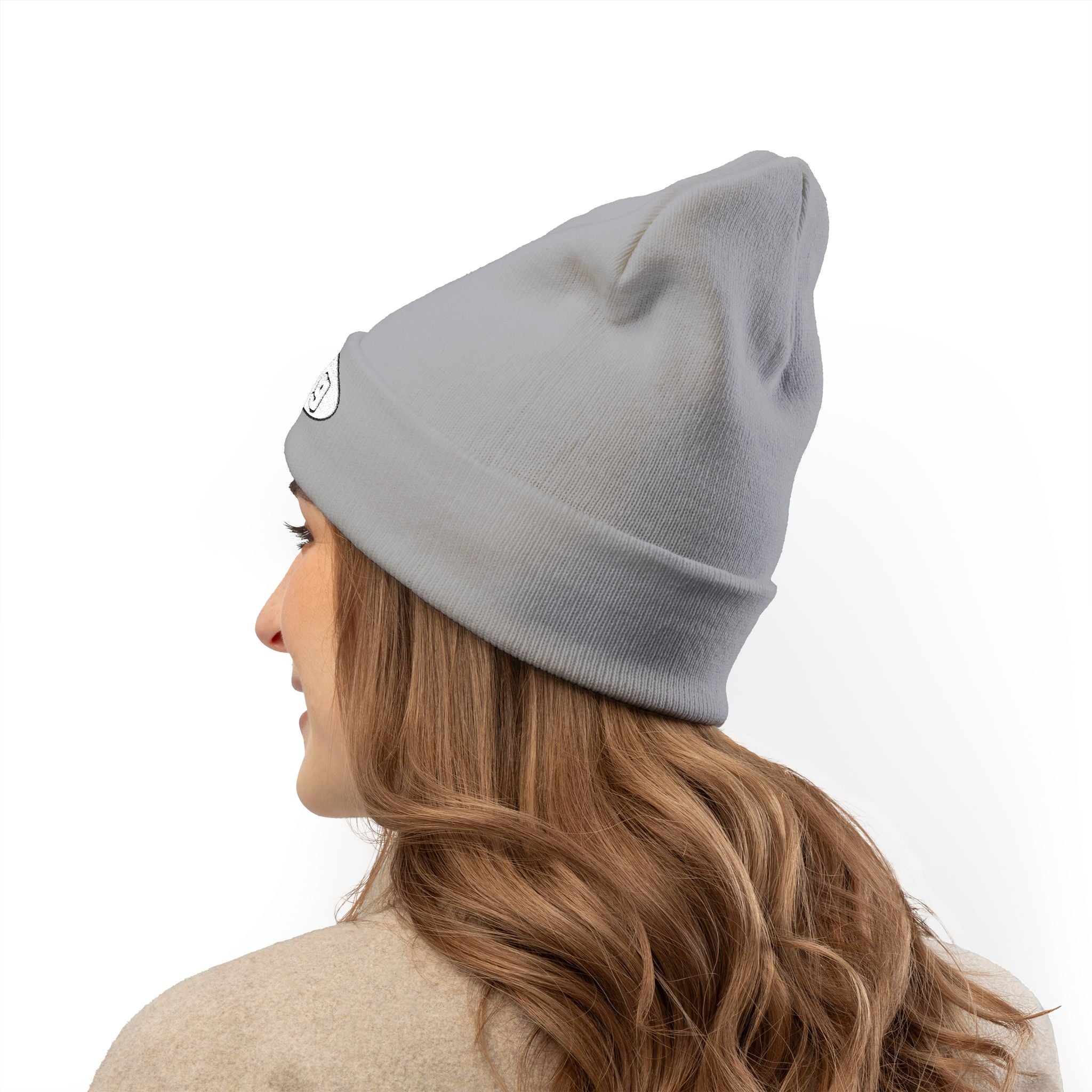 Faith Embroidered Knit Beanie — "to God be the glory" (tGbtg)