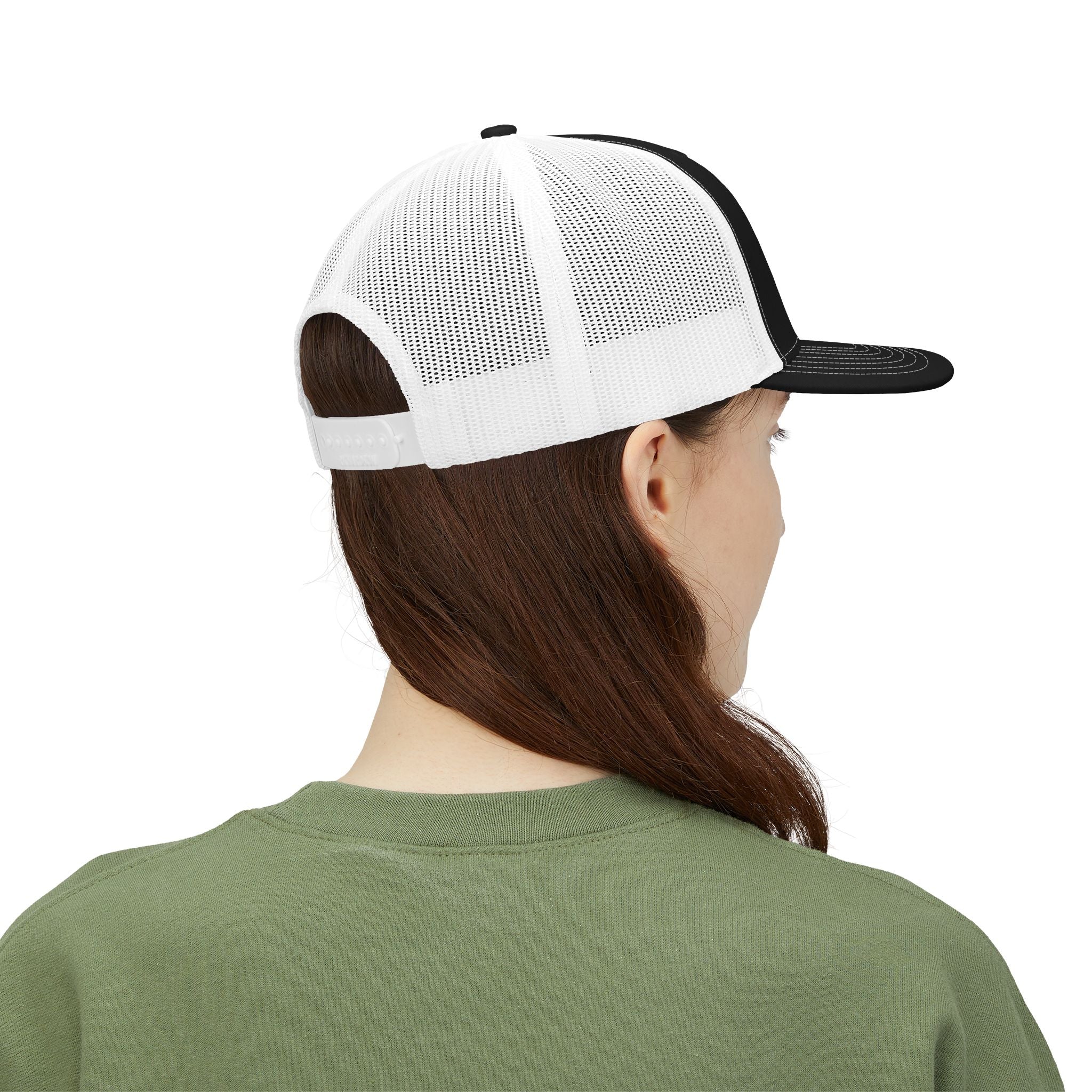 Send Me  — Embroidered Snapback Mesh Trucker Hat