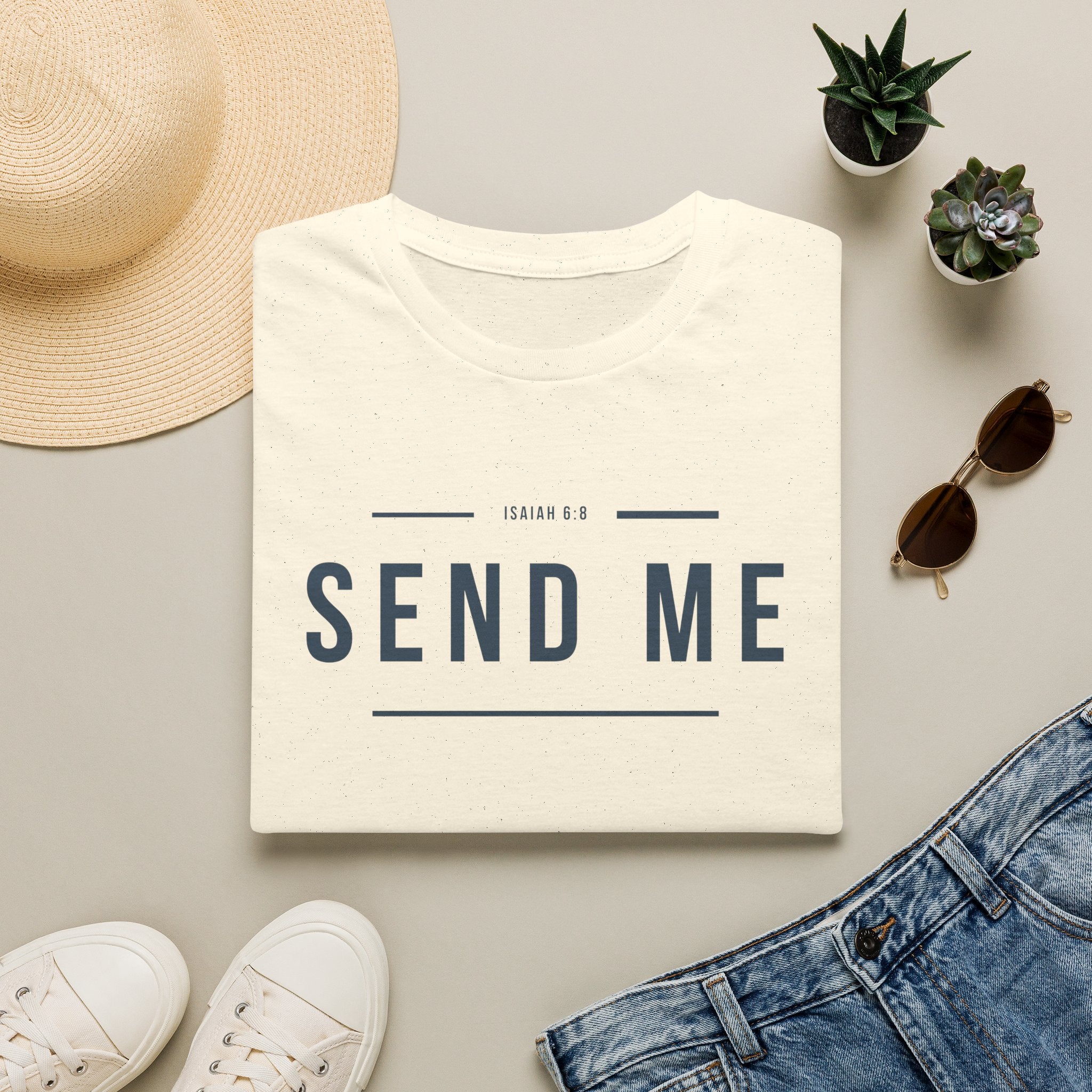 Send Me T-Shirt — Isaiah 6 8 'Send Me' Graphic Tee