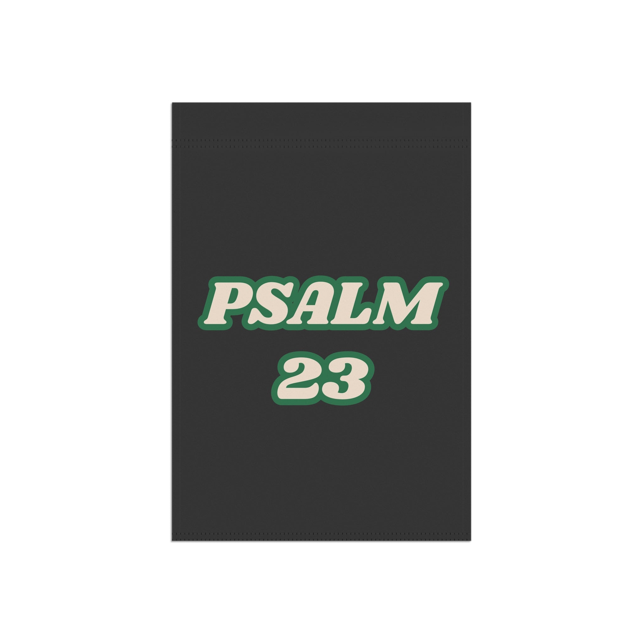 Psalm 23 Garden Flag - Faith Outdoor Banner for Yard & Home