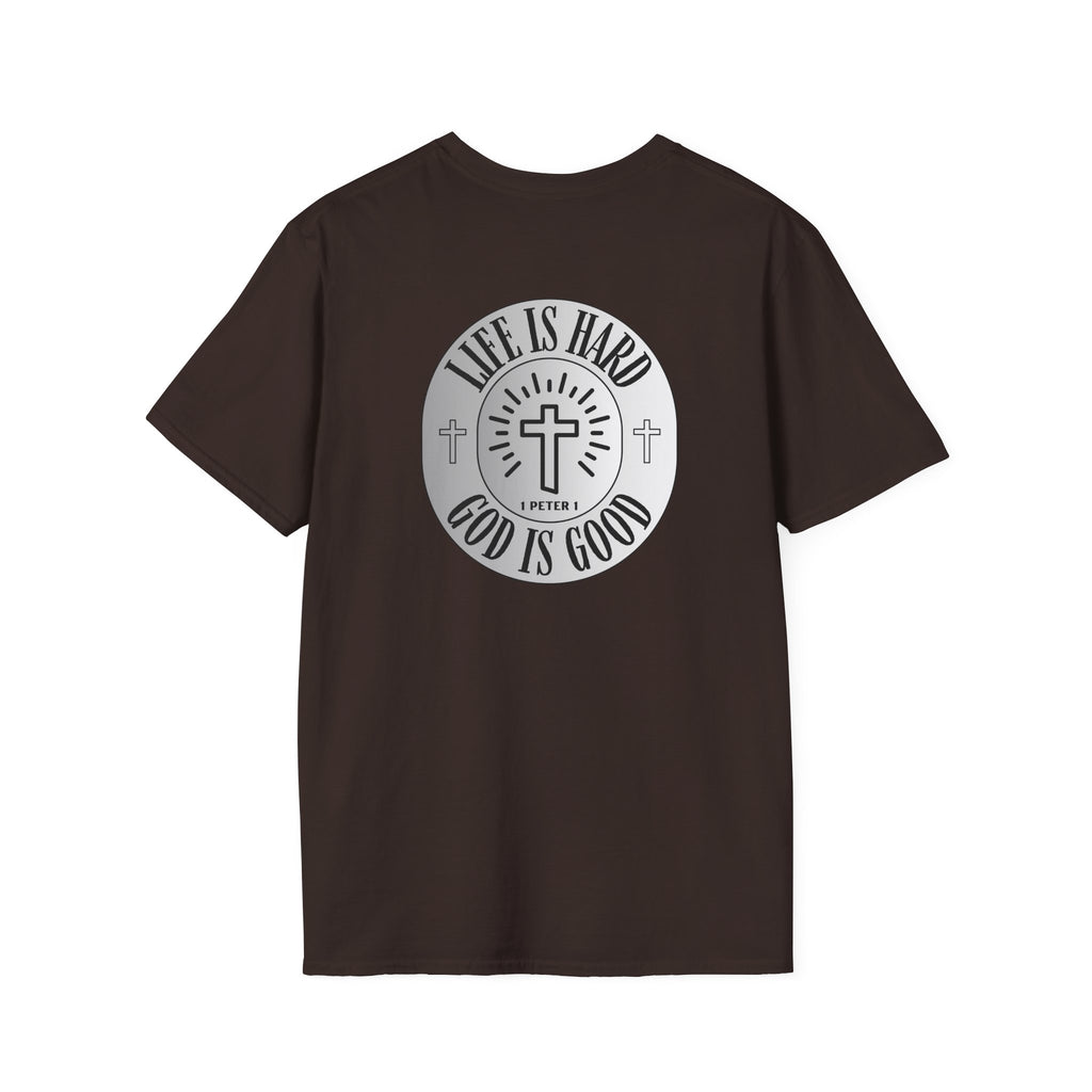 Life is Hard God is Good Tee, Christian Apparel