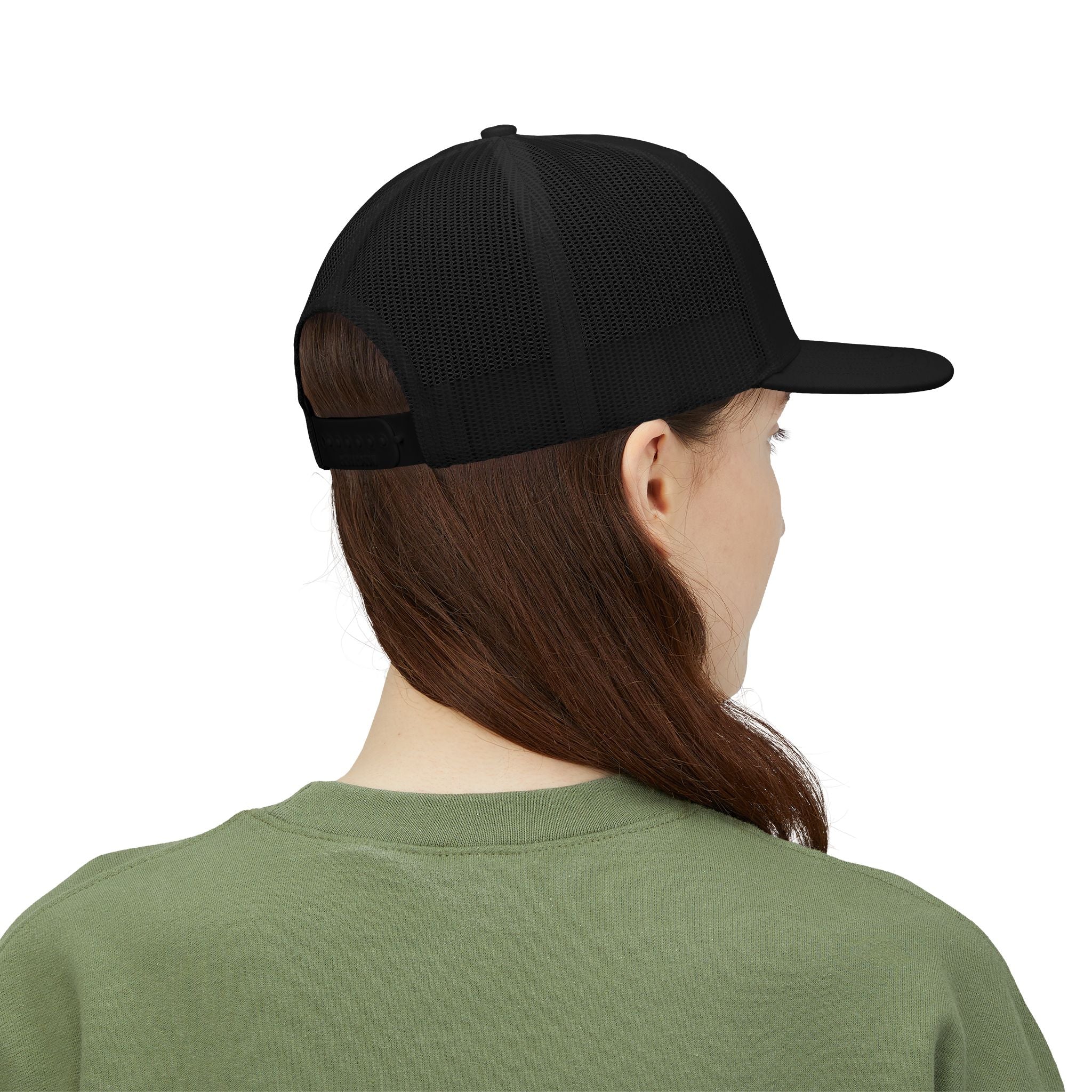 Send Me  — Embroidered Snapback Mesh Trucker Hat
