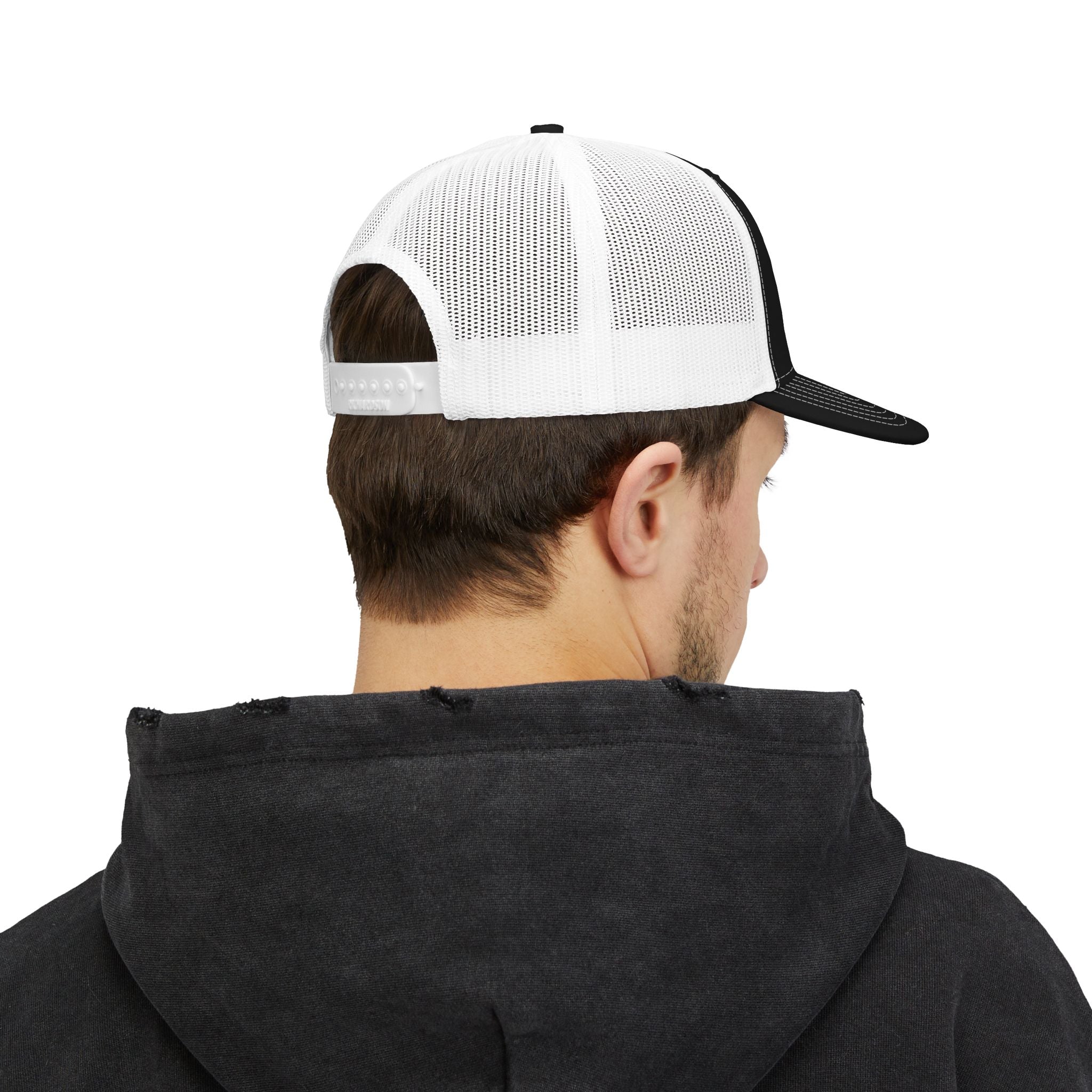 Send Me  — Embroidered Snapback Mesh Trucker Hat