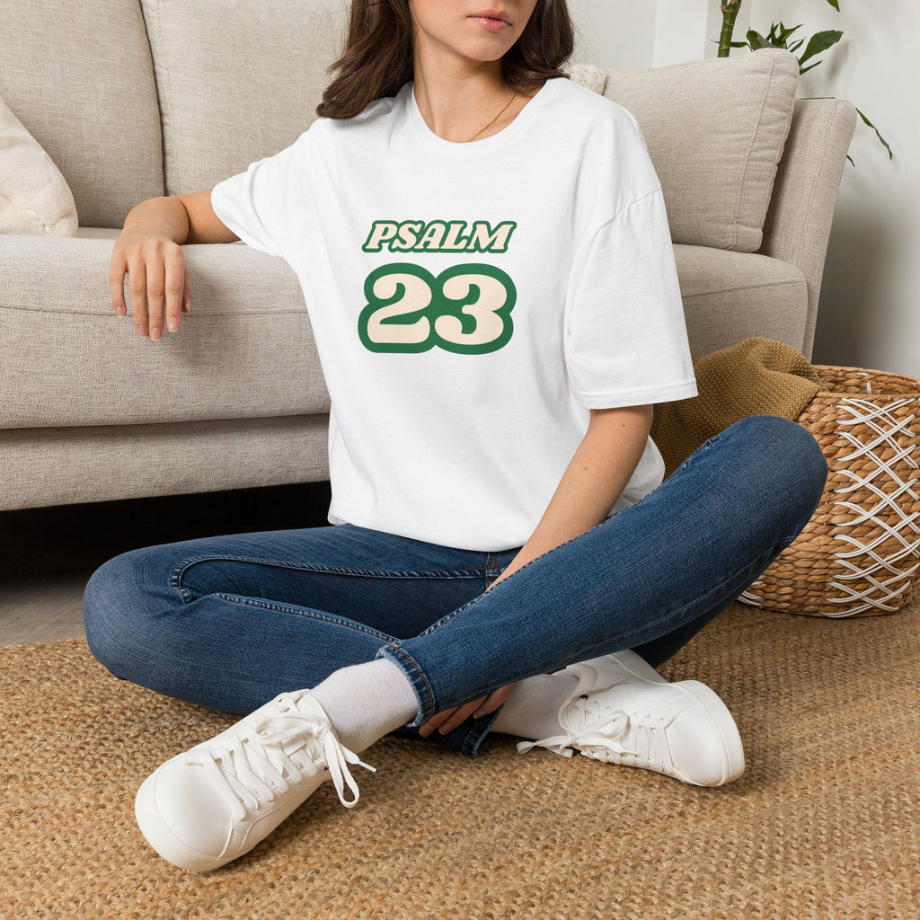 Psalm 23 T-Shirt — Retro Green