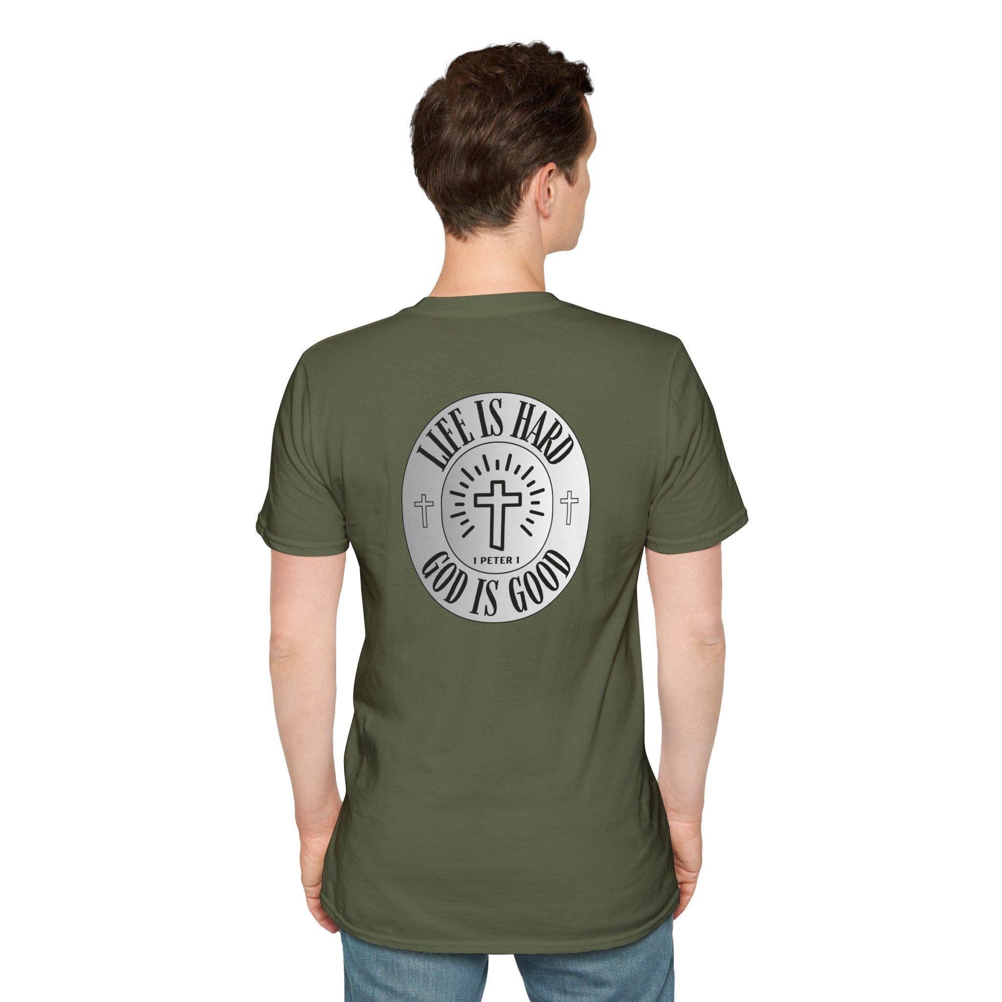 Life is Hard God is Good Tee, Christian Apparel