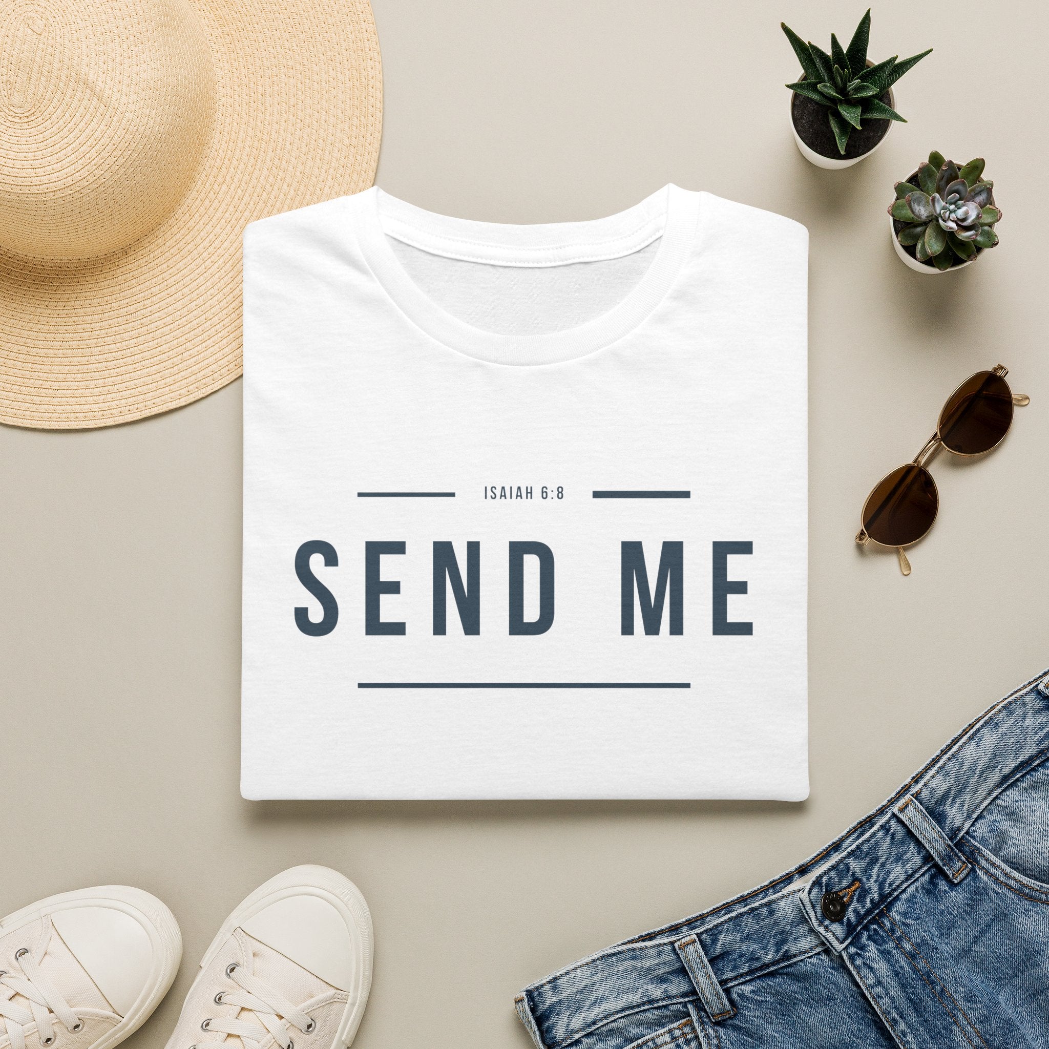 Send Me T-Shirt — Isaiah 6 8 'Send Me' Graphic Tee
