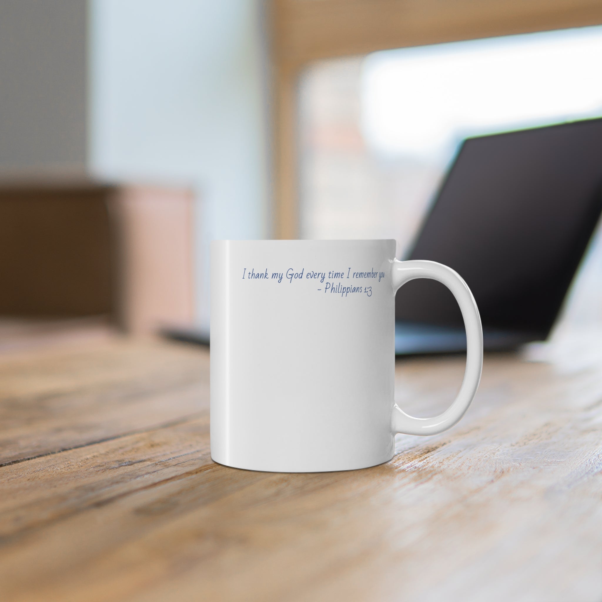 Grateful Cup 11oz Mug – Philippians 1:3