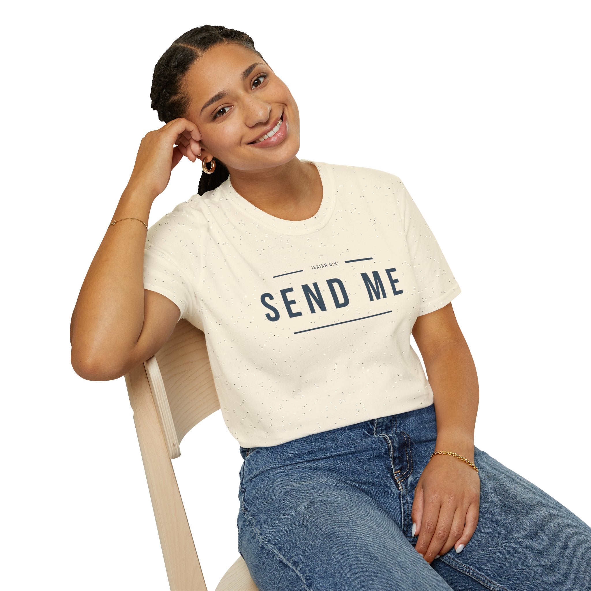 Send Me T-Shirt — Isaiah 6 8 'Send Me' Graphic Tee