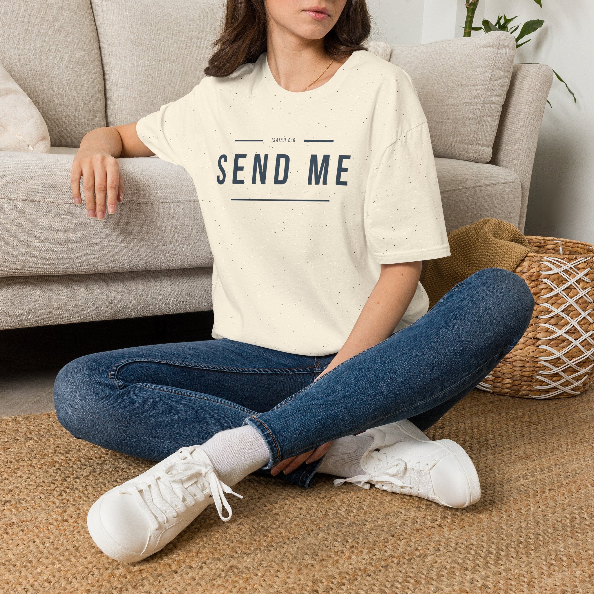 Send Me T-Shirt — Isaiah 6 8 'Send Me' Graphic Tee