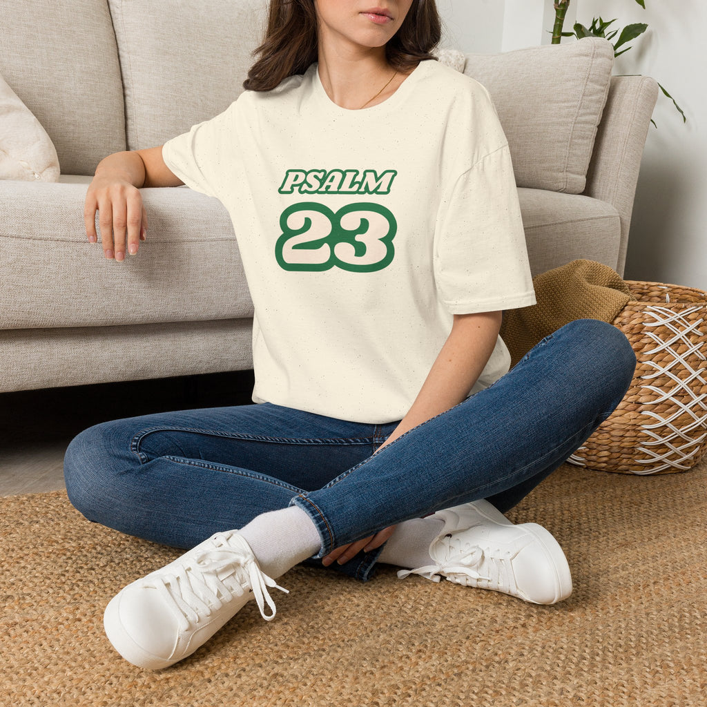 Psalm 23 T-Shirt — Retro Green