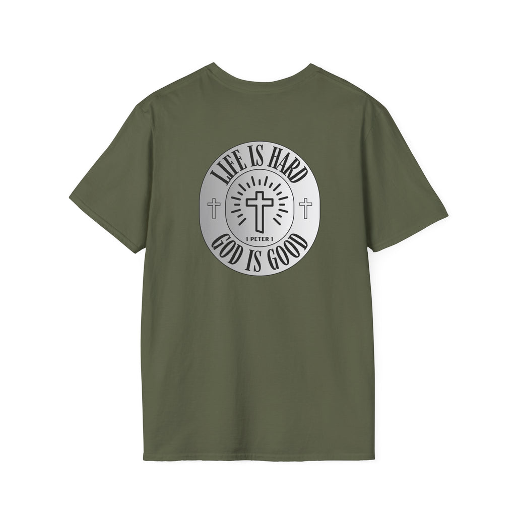 Life is Hard God is Good Tee, Christian Apparel