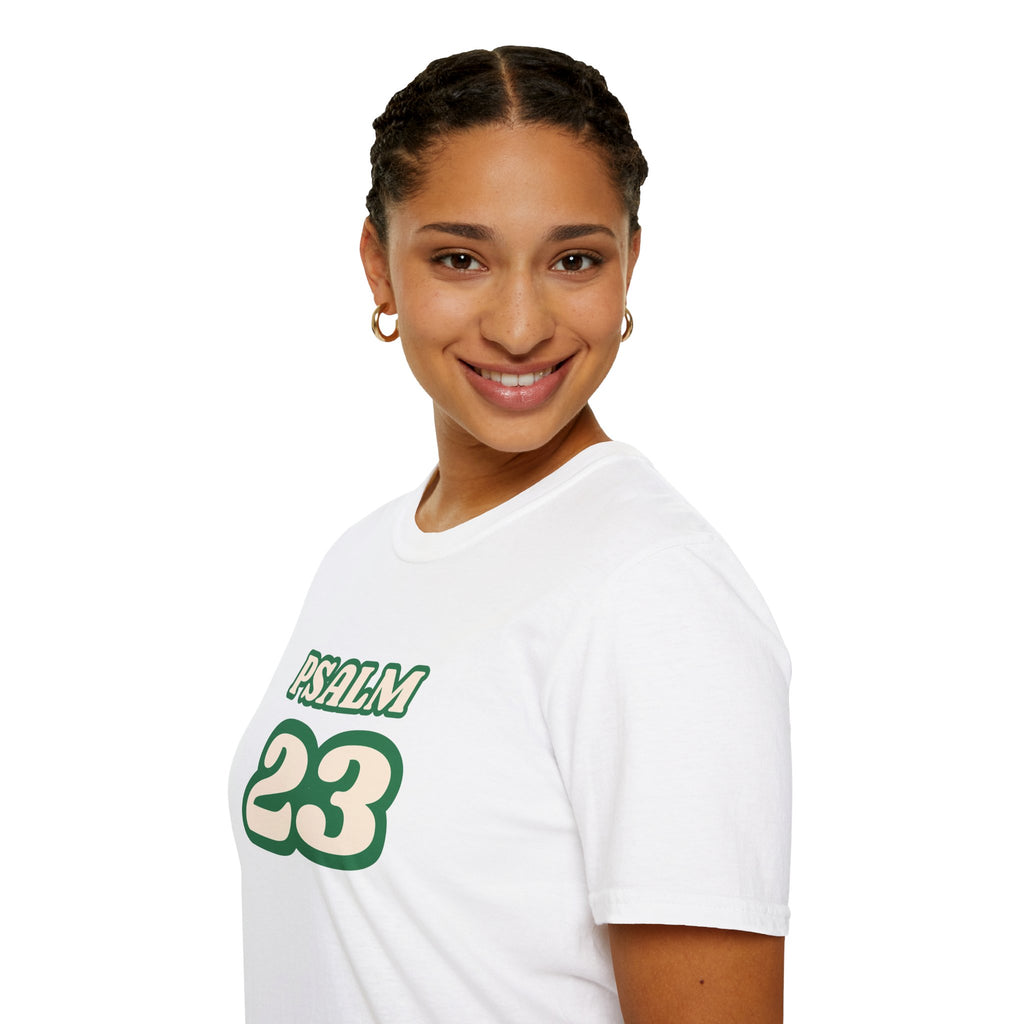 Psalm 23 T-Shirt — Retro Green
