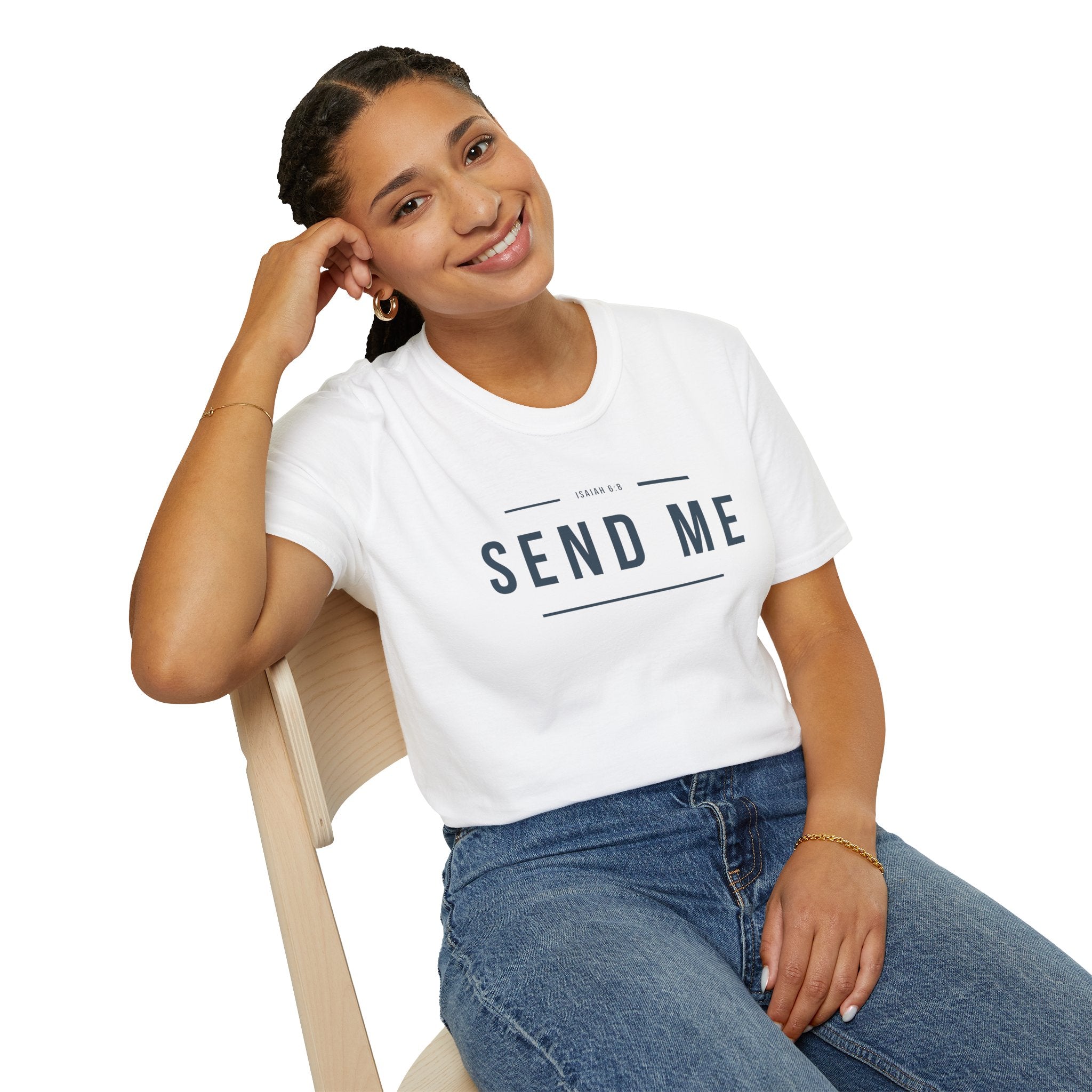 Send Me T-Shirt — Isaiah 6 8 'Send Me' Graphic Tee