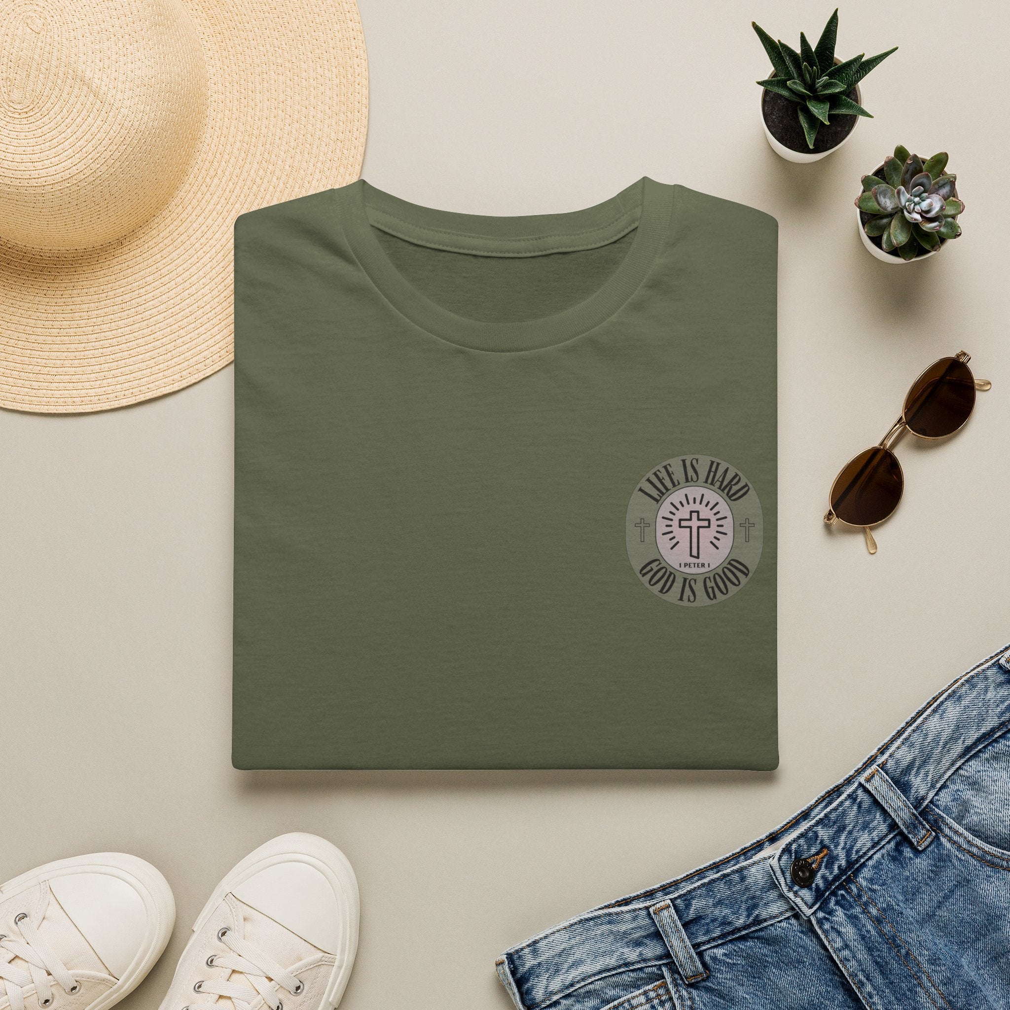Life is Hard God is Good - - unisex t-shirt