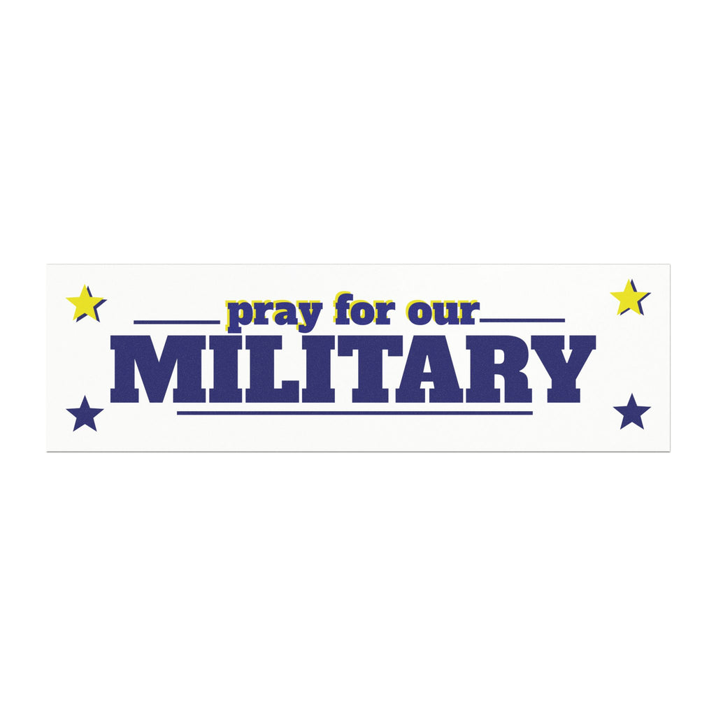 Pray for Our Military Car Magnet