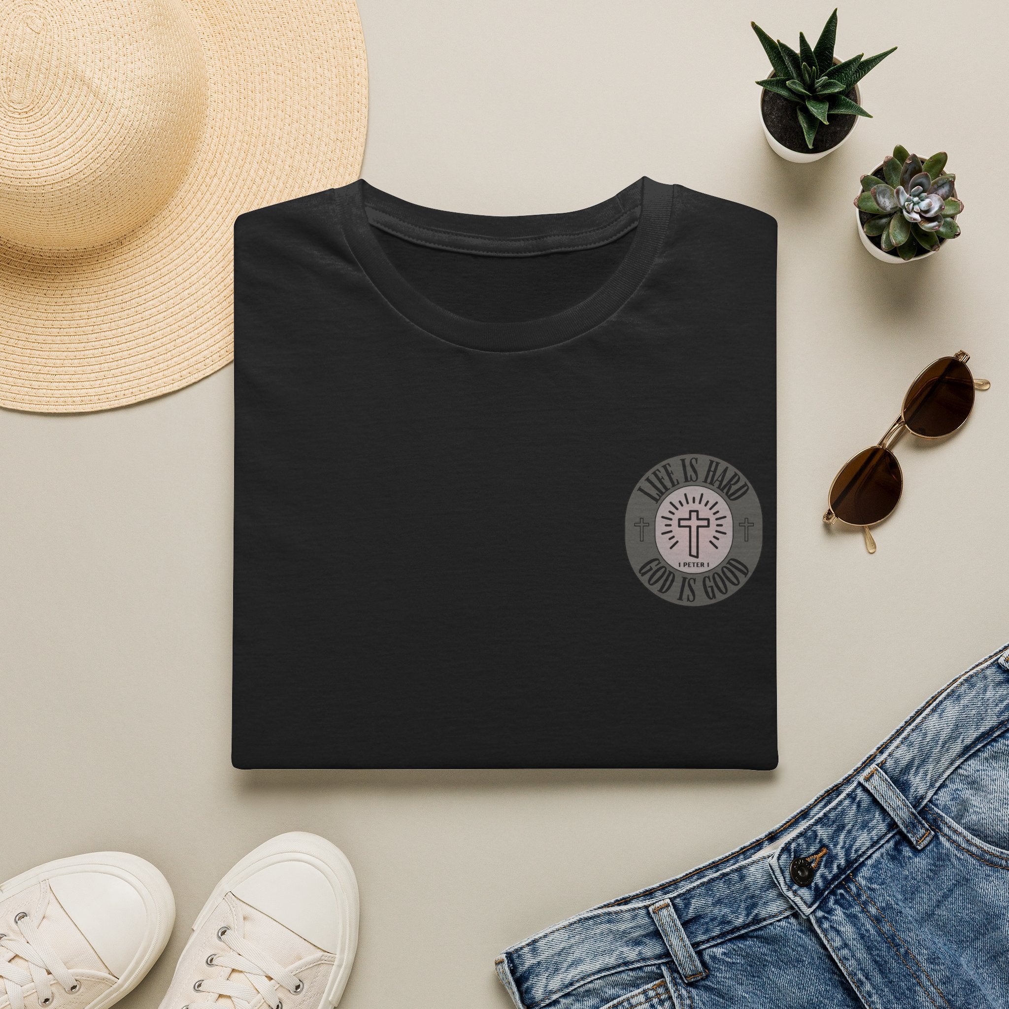 Life is Hard God is Good - - unisex t-shirt