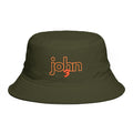 John3 Embroidered Bucket Hat