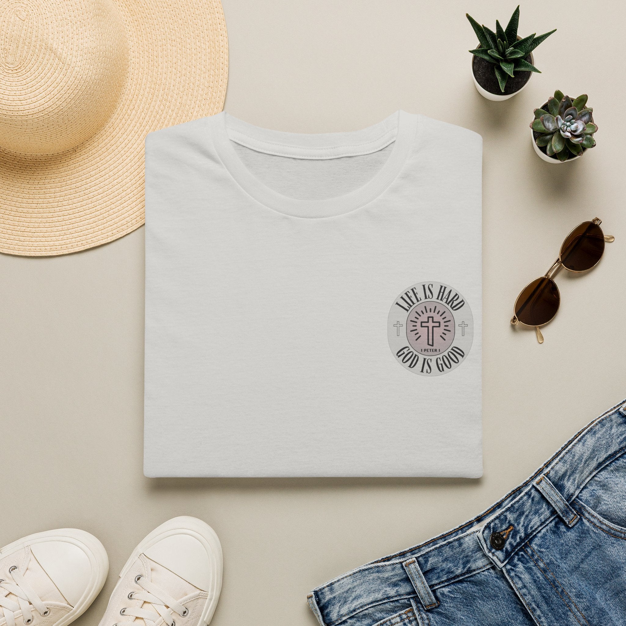 Life is Hard God is Good - - unisex t-shirt